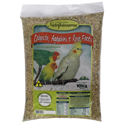 Mistura para Calopsita Nutripássaros
