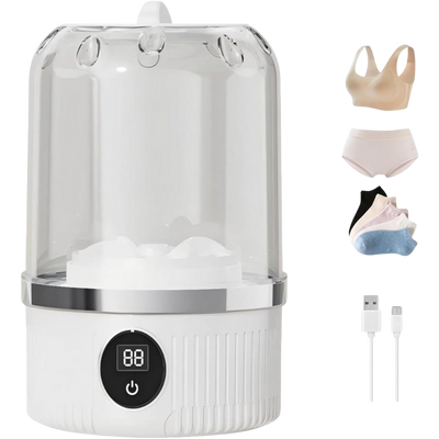 Mini Lavadora Roupa Íntima Digital 1L