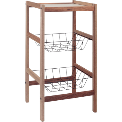 Fruteira Tramontina Utilínea Madeira 2 Cestos