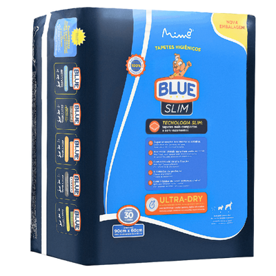 Tapete Higiênico Blue Slim 90x60cm