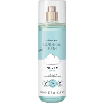 Cuide-se Bem Body Splash Desodorante Colônia Nuvem 200ml