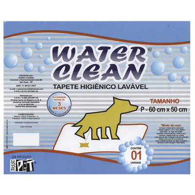 Tapete Higiênico Lavável Water Clean Russo e Russo