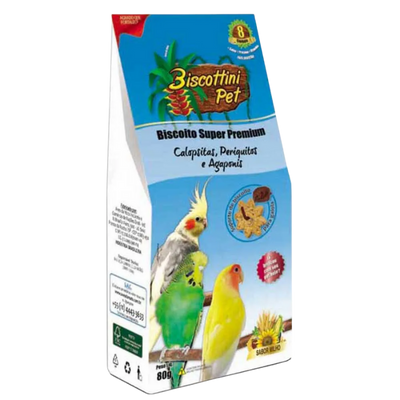 Biscoito Biscottini Pet Calopsitas
