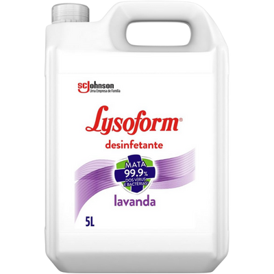 Desinfetante Líquido Lysoform Lavanda 5L