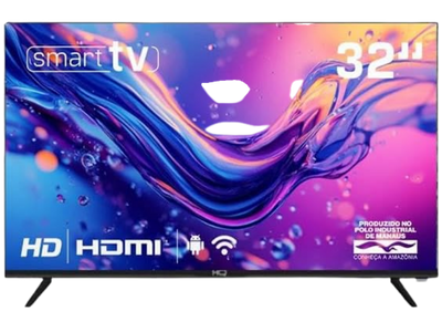 Smart TV HQ 32” HD HQS32NKHM Android 12 Slim