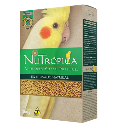 Ração Nutrópica Extrusada Natural para Calopsitas