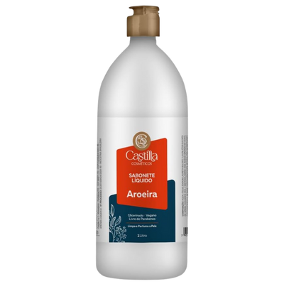 Castilla Sabonete Líquido Vegano Aroeira 1L — preço na Amazon