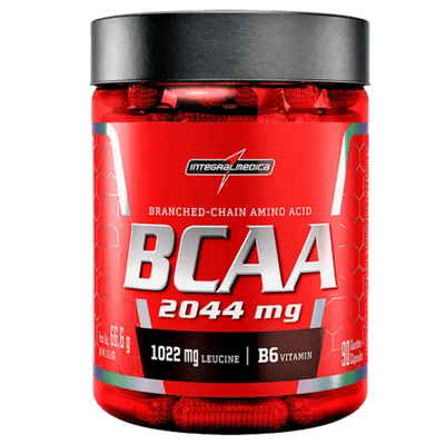 Suplemento BCAA 2044mg Integralmedica 90 Cápsulas