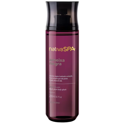 Nativa Spa Body Splash Desodorante Colônia Ameixa e Flor de Baunilha 200ml