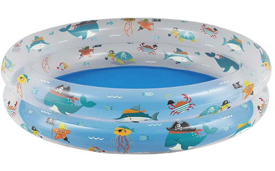 Banheira Piscina Estampada Mor Fundo do Mar 90 Litros