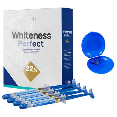 Kit Clareador Dental Whiteness Perfect 22%