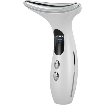 Massageador de Rosto e Pescoço com Vibração de Microfrequência