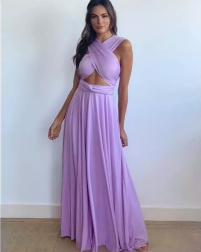 Vestido Longo Multiformas Social e Casual