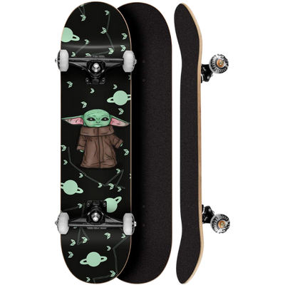 Skate Montado Feminino Cisco Yoda 8”