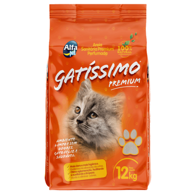 Areia Higiénica Premium Gatos Gatíssimo