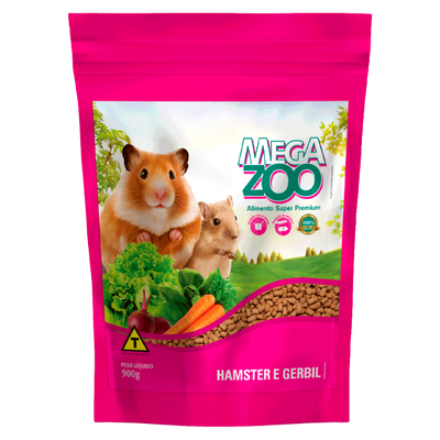 Ração Extrusada para Hamster e Gerbil Megazoo