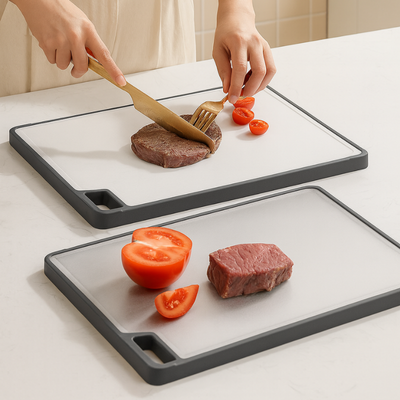Tábua de Corte Inox Homefy Antibacteriana Dupla Face — preço na loja oficial