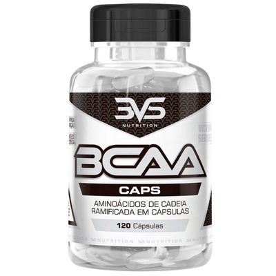 Suplemento BCAA Attack 100% Puro 3VS 120 Cápsulas