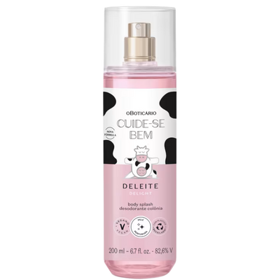 Cuide-se Bem Body Splash Desodorante Colônia Deleite 200ml