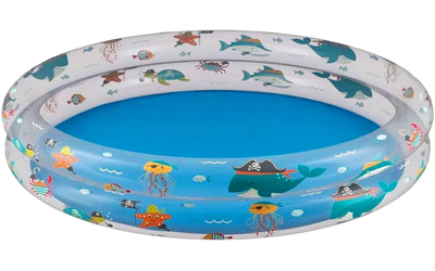 Piscina Inflável Redonda Mor Estampada 180 Litros