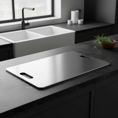 Tábua de Corte de Titânio Inox Duplo Pegador — preço na loja oficial