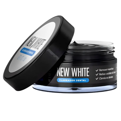 Clareador Dental New White Carvão Ativado Creme