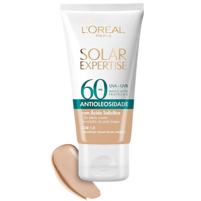 Protetor Solar Facial Solar Expertise Antioleosidade FPS60