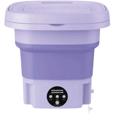 Mini Máquina de Lavar Dobrável Semiautomática 11 Litros
