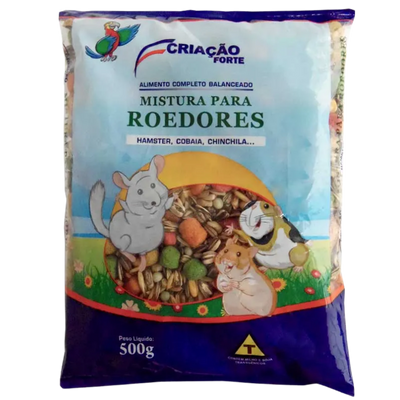 Mistura para Roedores Criação Forte Pássaro Forte