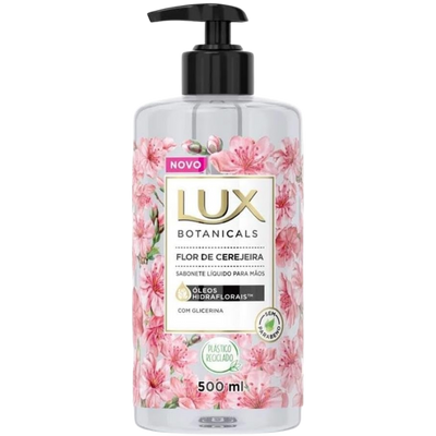 Sabonete Líquido Lux Botanicals Flor de Cerejeira 500 ml