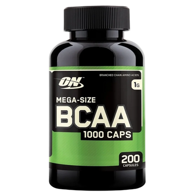 Suplemento BCAA 1000 Optimum Nutrition 200 Cápsulas