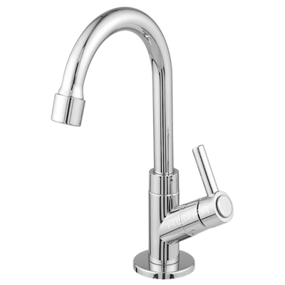 Torneira de Banheiro Bica Móvel ABS Cromada Alpha Hidrometais