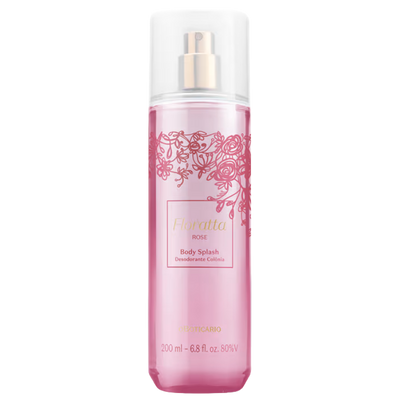 Floratta Body Splash Desodorante Colônia Rose 200ml