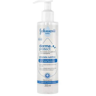 Sabonete Líquido Johnson’s Baby Derma Protect 200ml