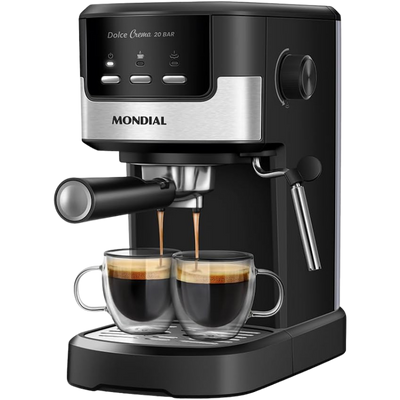 Cafeteira Expresso Mondial Dolce Crema 20 Bar