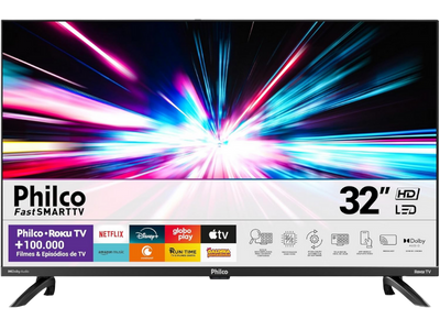 Smart TV Philco 32” LED Roku TV PTV32G7PR2CGB