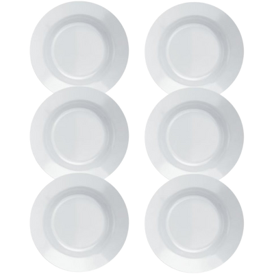 Jogo de Pratos Fundos 6 Peças Menu Opaline Duralex