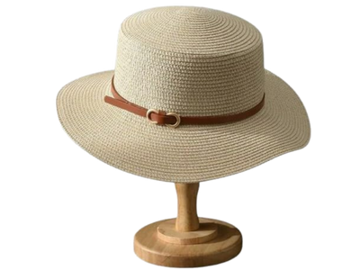 Chapéu de Palha Feminino Paris Aba Média