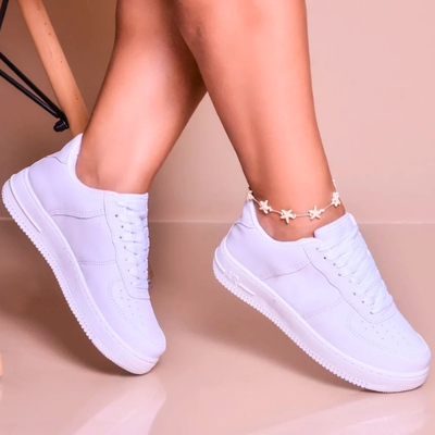 Tênis Feminino Panda Branco Casual