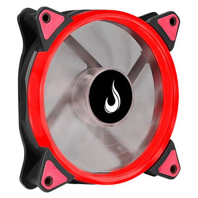 Ventoinha Rise Mode Galaxy LED Vermelho RM-FN-01-BR