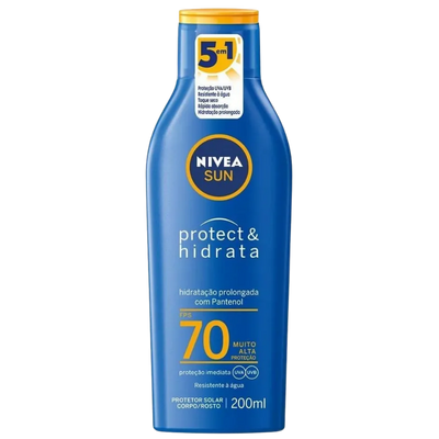 Protetor Solar Nivea Sun Protect & Hidrata FPS 70