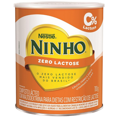 Fórmula Infantil Ninho Zero Lactose (700 g)