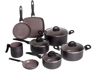 Jogo de Panelas 8 Peças Brinox Ceramic Life Smart Plus