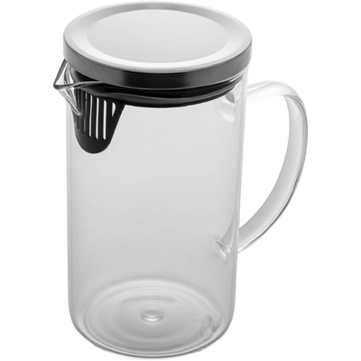 Jarra de Vidro Wolff Borossilicato com Tampa 1 L