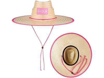 Chapéu Nacional Viés Rosa Kouk