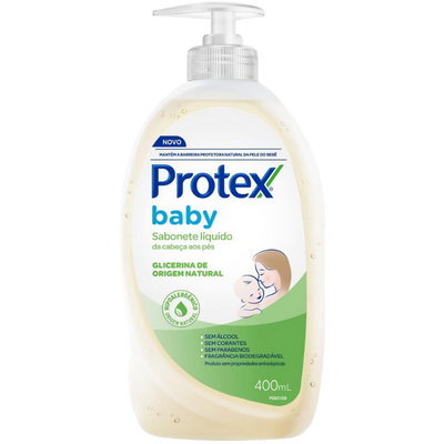 Sabonete Líquido Protex Baby Glicerina Natural 400ml