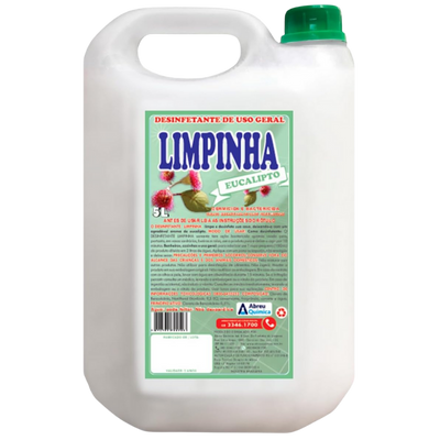 Desinfetante Bactericida Limpinha Eucalipto 5L