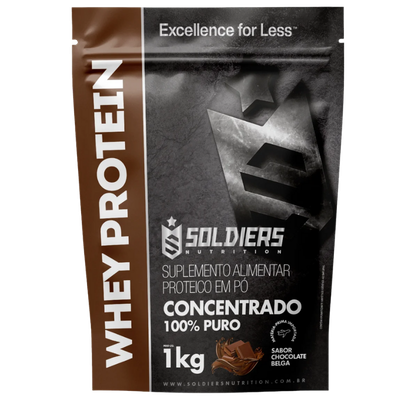 Whey Protein Concentrado Soldier Nutrition 1kg