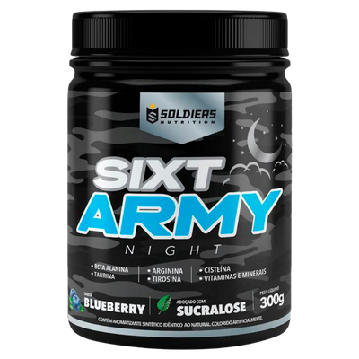 Pré-Treino Sixt Army Night Soldier Nutrition 300g