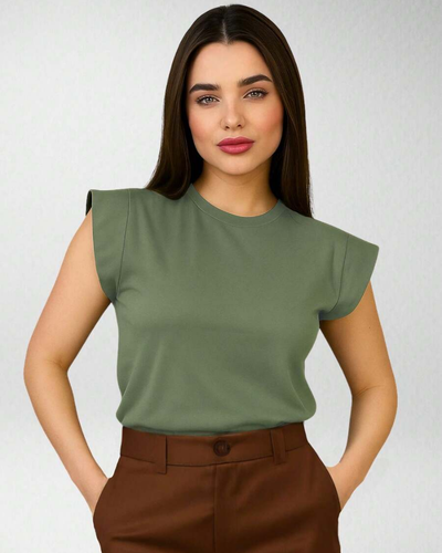 Blusa Feminina Muscle Tee 100% Algodão Premium